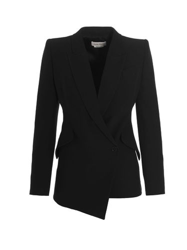 Asymmetrical Blazer Jacket - Alexander McQueen - Modalova