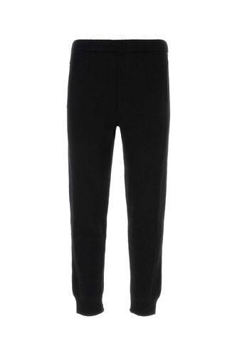 Prada Black Wool Blend Pant - Prada - Modalova