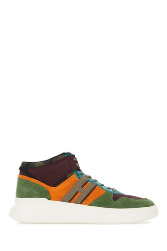 Hogan Multicolor Suede Sneakers - Hogan - Modalova