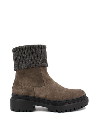 Monile Ankle Boots - Brunello Cucinelli - Modalova