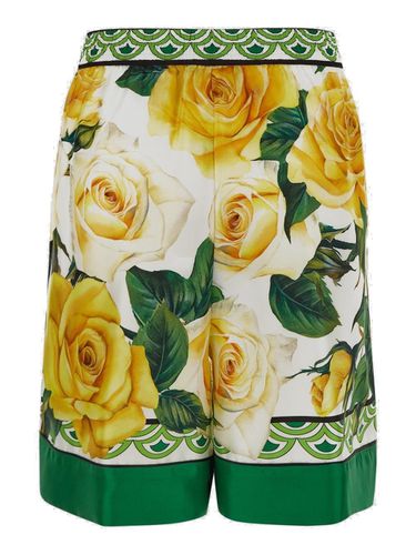 Floral Printed Shorts - Dolce & Gabbana - Modalova