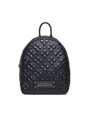 Quilted Backpack With Logo - Love Moschino - Modalova