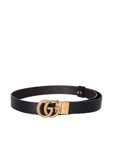 Gucci Marmont Gg Brown/black Belt - Gucci - Modalova