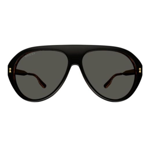 Gg1515s001 Black Gold Grey - Gucci Eyewear - Modalova