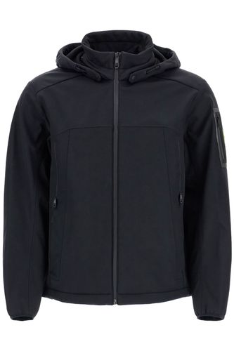 Black Adjustable Hooded Coat - Hugo Boss - Modalova