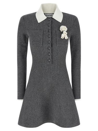 Self-portrait Knitted Dress - self-portrait - Modalova