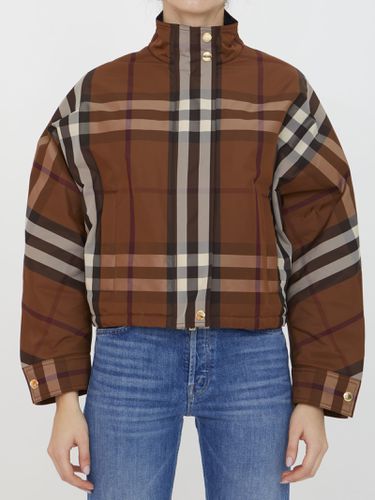 Burberry Check Nylon Jacket - Burberry - Modalova