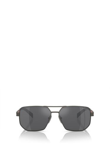 Ps 51zs Matte Gunmetal Sunglasses - Prada Linea Rossa - Modalova