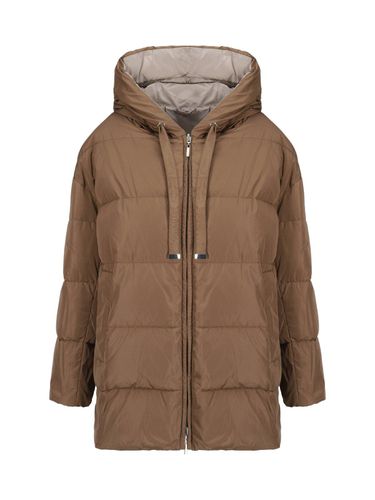 Zip-up Drawstring Reversible Jacket - Max Mara The Cube - Modalova