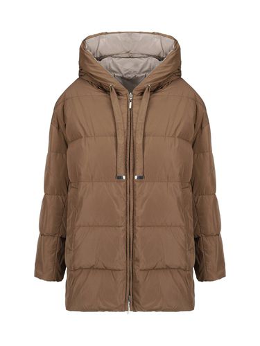 Zip-up Drawstring Reversible Jacket - Max Mara The Cube - Modalova