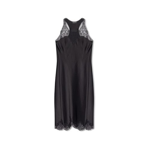 Balenciaga Satin Strappy Midi Dress - Balenciaga - Modalova