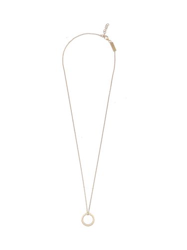 Maison Margiela Logo Ring Necklace - Maison Margiela - Modalova