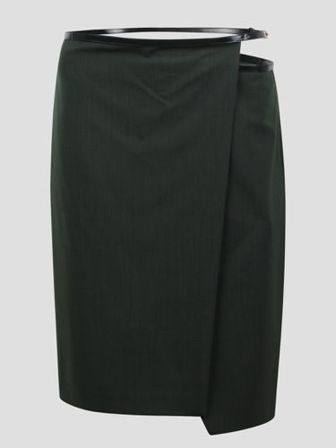 Wrap Mini Skirt With Belt - Philosophy di Lorenzo Serafini - Modalova