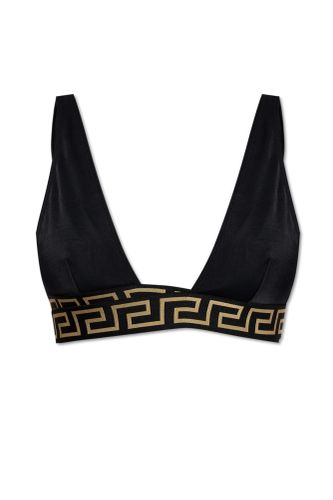 Greca-detailed Layered Bikini Top - Versace - Modalova