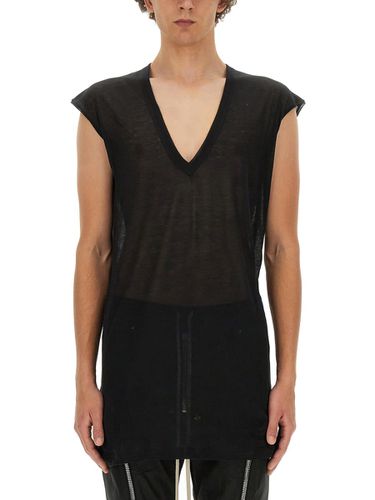 Rick Owens V-neck T-shirt - Rick Owens - Modalova