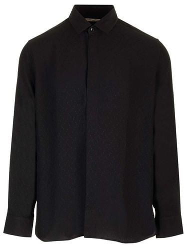 Buttoned Long-sleeved Shirt - Saint Laurent - Modalova