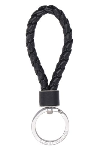 Intrecciato Leather Keyring - Bottega Veneta - Modalova