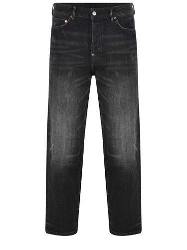 Jeans In Dark Denim Cotton Blend - Evisu - Modalova