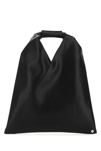 Black Synthetic Leather Japanese Handbag - MM6 Maison Margiela - Modalova