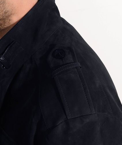 Devon Sahariana Jacket Leather Jacket - Larusmiani - Modalova