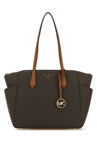 Printed Canvas Marilyn Shoulder Bag - Michael Kors - Modalova