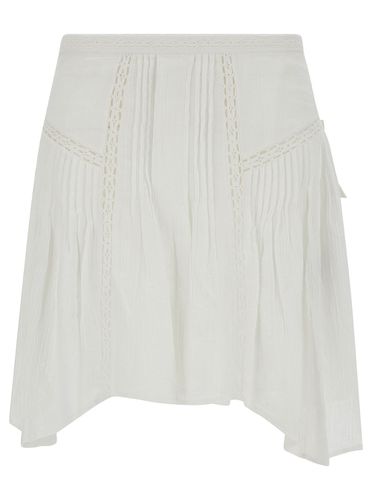 Jorena Mini Asymmetric Skirt In Cotton Blend Woman - Marant Étoile - Modalova