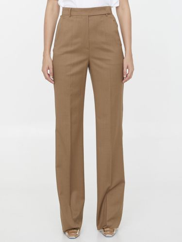 Max Mara Mens Wool Twill Trousers - Max Mara - Modalova