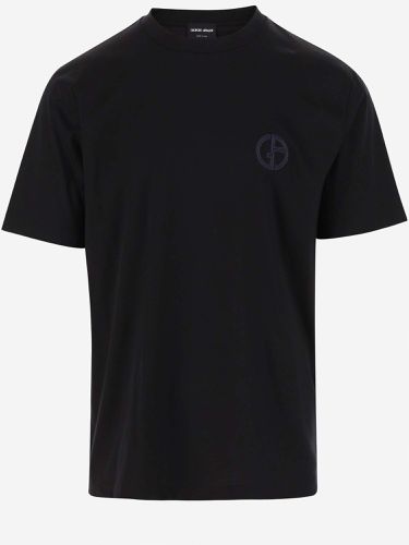 Cotton T-shirt With Logo - Giorgio Armani - Modalova