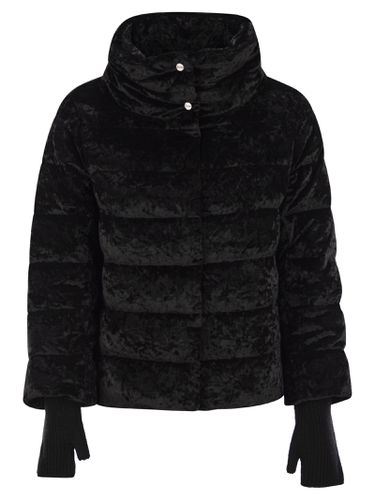 Herno Stretch Velvet Down Jacket - Herno - Modalova