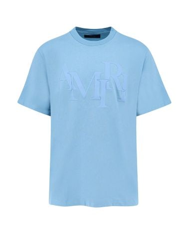 AMIRI Staggered Logo T-shirt - AMIRI - Modalova