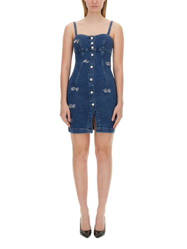 M05CH1N0 Jeans Denim Dress - M05CH1N0 Jeans - Modalova