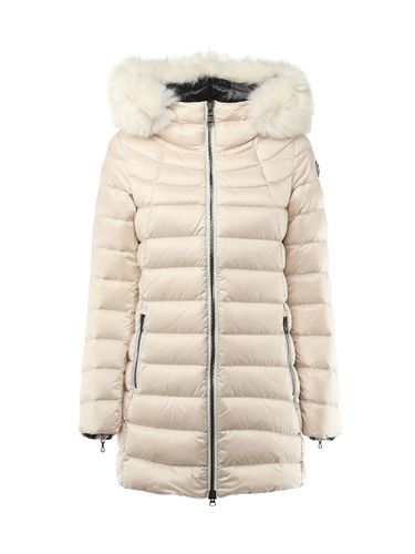 Down Jacket With Fur On The Hood - Colmar - Modalova