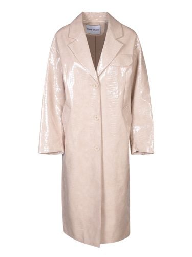 Haylo Croco Ivory Trench - STAND STUDIO - Modalova