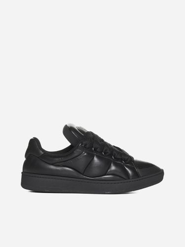 Curb Xl Low-top Leather Sneakers - Lanvin - Modalova