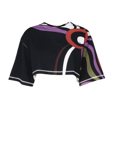 Pucci Crop Top T-shirt - Pucci - Modalova