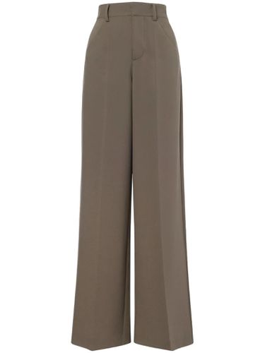 Khaki Pressed Crease Trousers - Philosophy di Lorenzo Serafini - Modalova