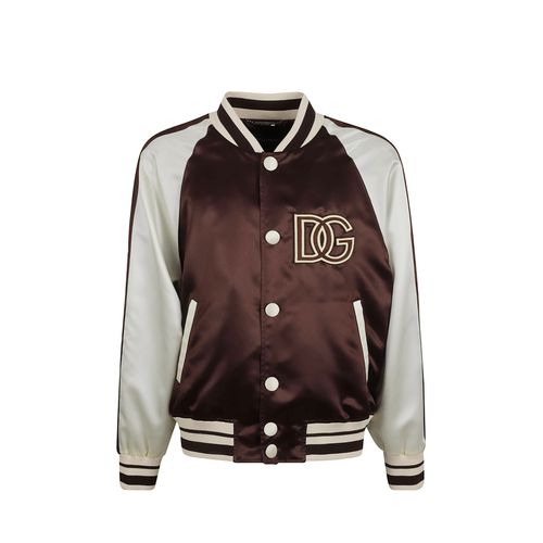 Logo Bomber Jacket - Dolce & Gabbana - Modalova