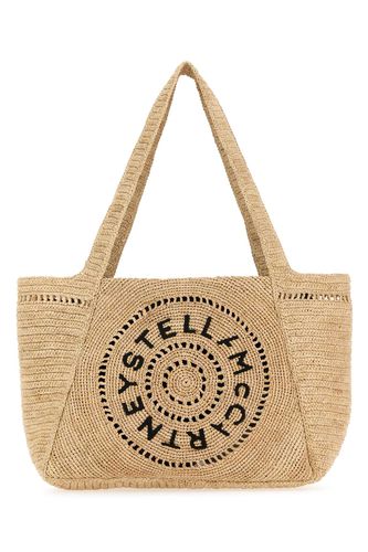 Raffia Medium Stella Logo Shopping Bag - Stella McCartney - Modalova