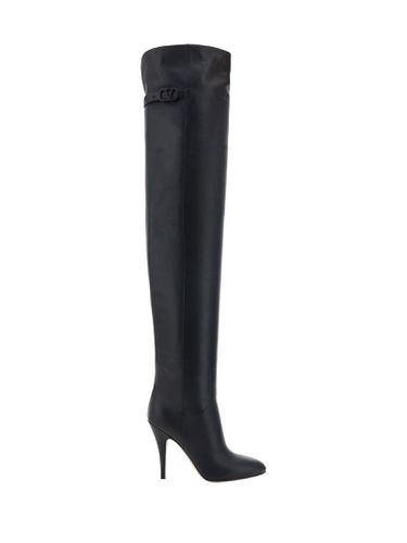 Vlogo Heeled Boots - Valentino Garavani - Modalova