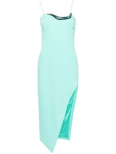 Aqua Green Crepe Midi Dress - David Koma - Modalova