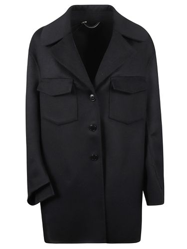 Chest Pocket Buttoned Coat - Ermanno Scervino - Modalova