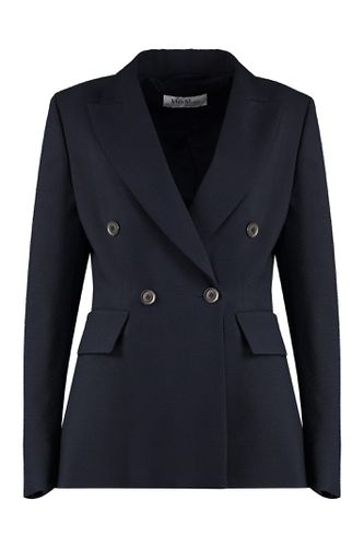 Albero Double Breasted Blazer - Max Mara - Modalova