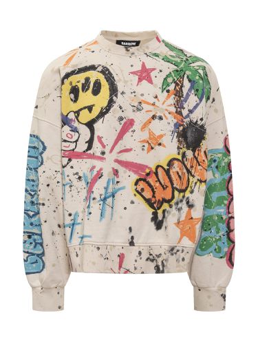 Barrow Graffiti Sweatshirt - Barrow - Modalova