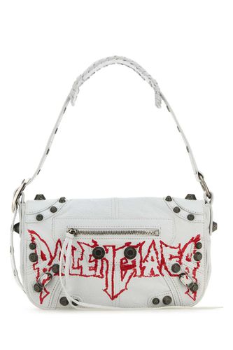 White Leather Le Cagole Xs Diy Metal Crossbody Bag - Balenciaga - Modalova