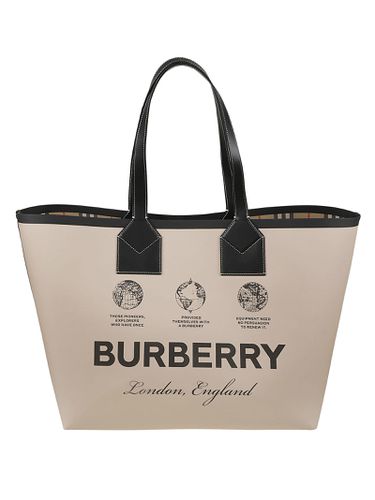 Burberry Large Heritage Tote - Burberry - Modalova