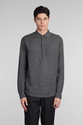 Barena Pavan Shirt In Grey Linen - Barena - Modalova