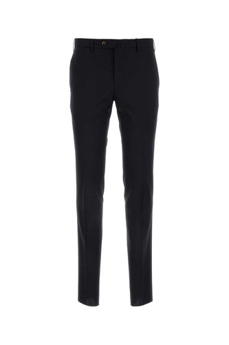 Midnight Blue Stretch Wool Pant - PT Torino - Modalova