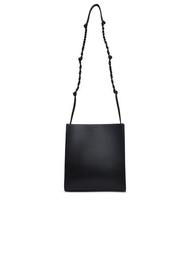 Medium Tangle Bag In Black Leather - Jil Sander - Modalova