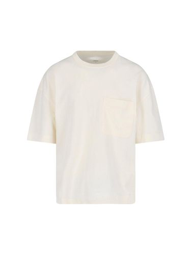 Lemaire Cropped T-shirt With Pocket - Lemaire - Modalova