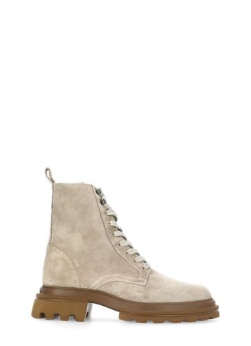 Hogan H674 Combat Boots - Hogan - Modalova